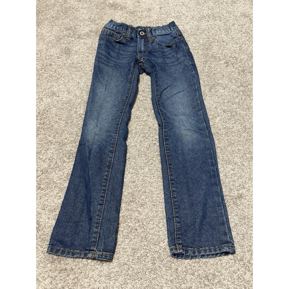 Old Navy Youth Boy's SKINNY SLIM Blue Denim Jeans Size 8